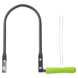 Alternative view of Triplex, wire fret saw frame