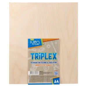 Triplex, plywood for technical education, 25x21 cm