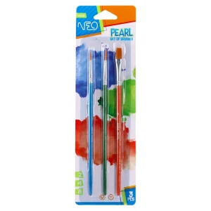 Pearl, set of brushes, 3pcs