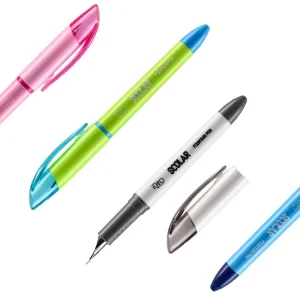 Scolar, fountain pen, big, blue