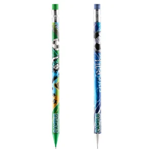 Alternative view of Campus, mechanical pencil, 0.5mm, Football