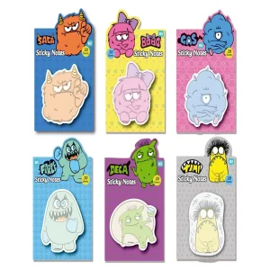 Indice 40, note, sticky, 20 sheets, mix, Strange