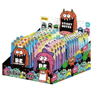 Alternative view of Indice 50, note, sticky, 6 x 20 sheets, mix, Strange