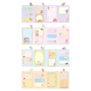 Alternative view of Indice 110, note, sticky, 6 x 20 sheets, mix, Sweet Animals