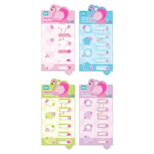 Indice 150, mark, sticky, 10 x 10 sheets, mix, Flamingo