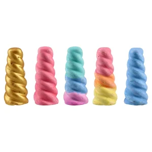 Alternative view of Yobo Shape, sidewalk chalk, unicorn, 6pcs