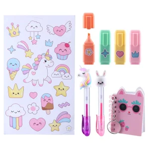 Alternative view of Puffi, school set, cutie, 8pcs