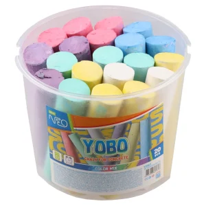 Alternative view of Yobo Bucket, chalk for concrete, bucket, 20pcs