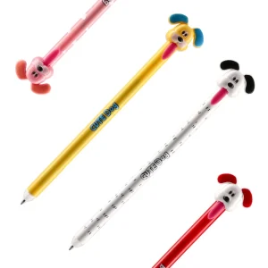 Scribble, erasable gel pen, blue, 0.7mm, Dog