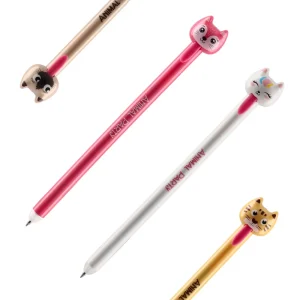 Scribble, erasable gel pen, blue, 0.7mm, Cat