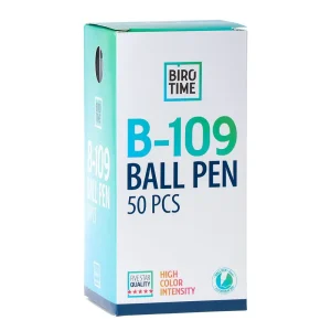 Alternative view of B-109, ballpoint pen, black, 1mm, 50pcs