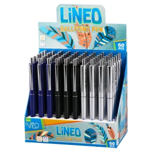 Alternative view of Lineo, ballpoint pen, blue, 0.7mm