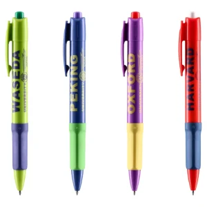 Alternative view of Uni, ballpoint pen, blue ink, mix, 0.7mm