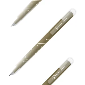 Akira M, gel pen, metallic, gold, 1mm