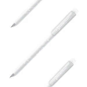 Akira M, gel pen, metallic, white, 1mm