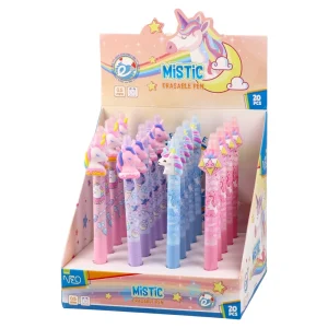 Alternative view of Mistic, erasable pen, blue, 0.5mm, Dream unicorn