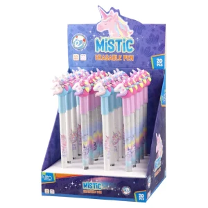 Alternative view of Mistic, erasable pen, blue, 0.5mm, Magic unicorn