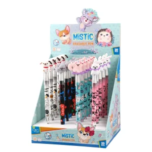Alternative view of Mistic, erasable pen, blue, 0.5mm, Sweet animals