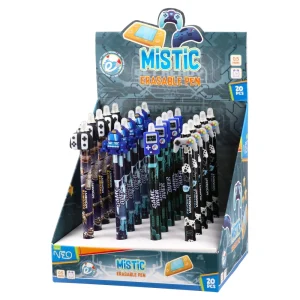 Alternative view of Mistic, erasable pen, blue, 0.5mm, Game