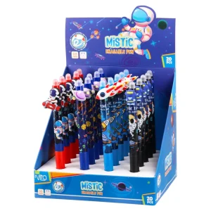 Alternative view of Mistic, erasable pen, blue, 0.5mm, Space chase