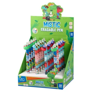Alternative view of Mistic, erasable pen, blue, 0.5mm, Dino