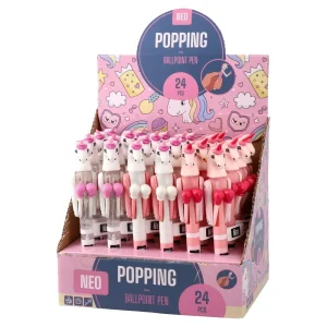 Alternative view of Popping, ballpoint pen, unicorn, mix