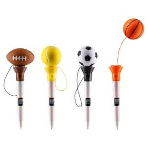 Alternative view of Popping, ballpoint pen, ball, mix