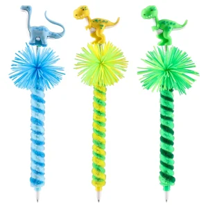 Alternative view of Macy, pen with decoration, Dinosaur, mix