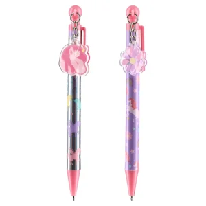 Alternative view of Cambridge, pen with a charm, unicorn, 2pcs