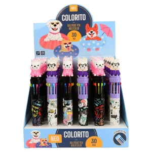 Alternative view of Colorito, ballpoint, multicolor, Puppies