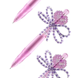 DIY Shop, gel pen, blue ink, Lilac Pearl