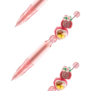 DIY Shop, gel pen, blue ink, Pink Cake