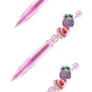 DIY Shop, gel pen, blue ink, Lilac Cake