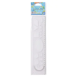 Logical 30, mathematical ruler, 30cm