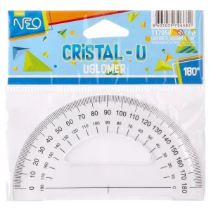 Cristal U, protractor, 180*