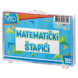 Mathematical sticks, PVC, 100pcs