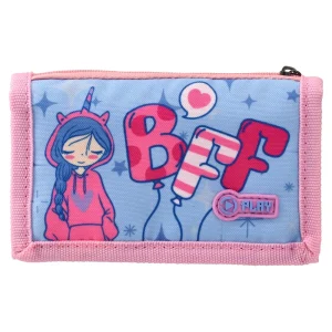 Carteira, kids wallet with ribbon, BFF