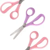 Ergo cuts, school scissors, blister, pastel, 14cm