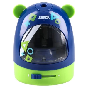 Electro Trim, electric pencil sharpener, auto-stop, boy