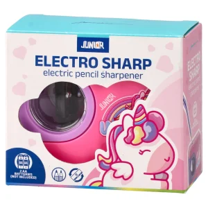 Alternative view of Electro Sharp, electric pencil sharpener, girl