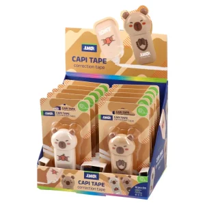 Alternative view of Capi Tape, correction tape, capybara, mix, 6m