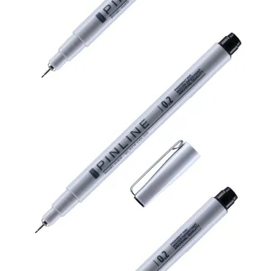 Pin line, liner, black, 0.2mm