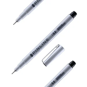 Pin line, liner, black, 0.4mm