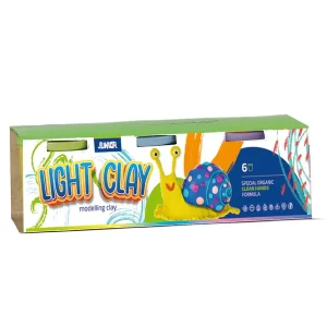Light clay, super light modeling clay, scented, mix, 90g, 6pcs