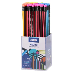 Alternative view of Negro, pencil with eraser, HB