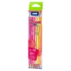 Cubic, pencil with eraser, Sunset, HB, 6pcs