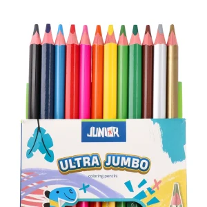 Alternative view of Ultra jumbo, color pencils, triangle, 12pcs