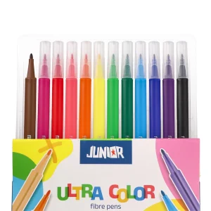 Alternative view of Ultra color, triangular fibre pens, 12pcs