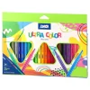 Ultra color, triangular fibre pens, 24pcs