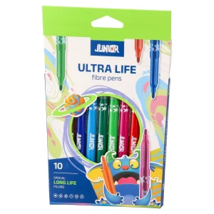 Ultra life, fibre pens, 10pcs